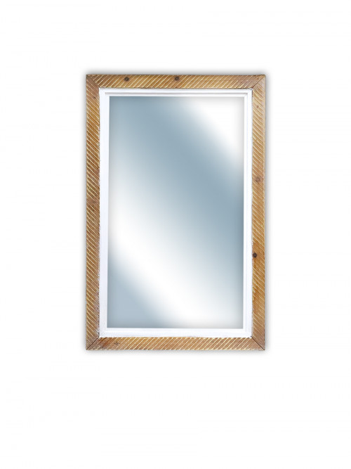 Rectangular Metal Wall Mirrors Size: 78*49 cm
