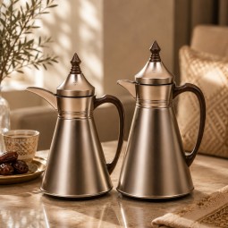 Coffee and tea thermos set - 1 liter + 0.7 liter - 2G1BB200275