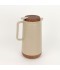 Stylish wooden design thermos - beige - 1.6 litre capacity