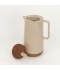 Stylish wooden design thermos - beige - 1.6 litre capacity