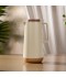 Stylish wooden design thermos - beige - 1.6 litre capacity