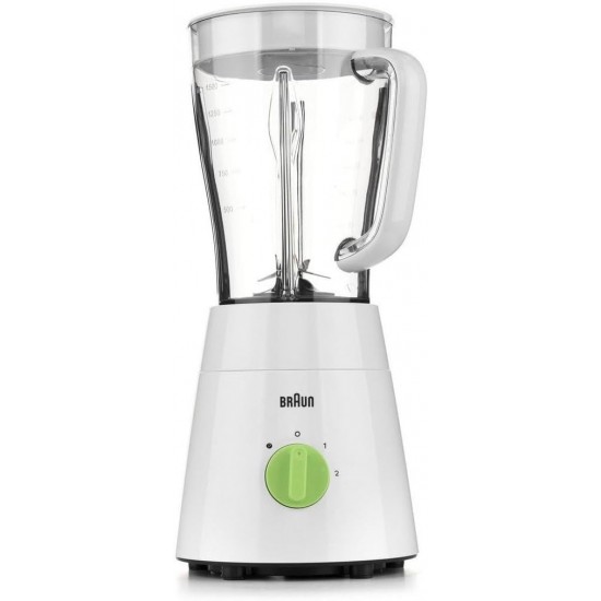 Braun Electric Blender 1.5L 500W White JB0115WH