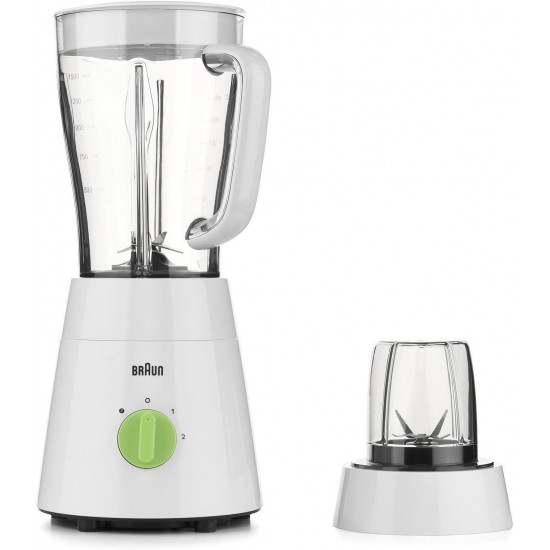 Braun Electric Blender 1.5L 500W White JB0115WH