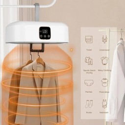 DENX DX2571 600W Foldable Clothes Dryer for Fast Drying