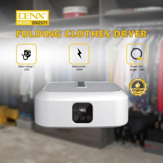 DENX DX2571 600W Foldable Clothes Dryer for Fast Drying DENX DX2571 600W Foldable Clothes Dryer for Fast Drying