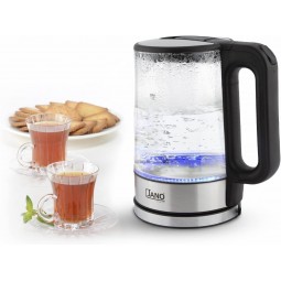 Jano Glass Electric Kettle, 1.7L, 1850-2200W, E03219 Jano Glass Electric Kettle, 1.7L, 1850-2200W, E03219