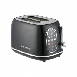 حماصة توست ريبون شريحتين 800 واط - شاشة ديجيتال LED - أسود - RE-5-087