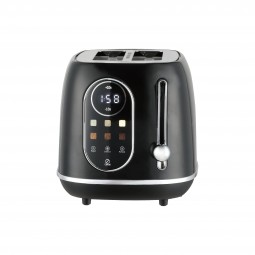 حماصة توست ريبون شريحتين 800 واط - شاشة ديجيتال LED - أسود - RE-5-087