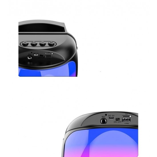 Bluetooth Speaker with Wired Microphone ZQS1438 Bluetooth Speaker with Wired Microphone ZQS1438