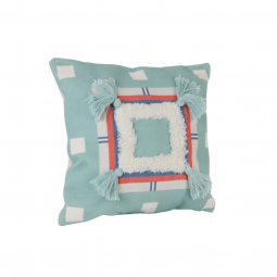 Modern sofa cushion in Tiffany color