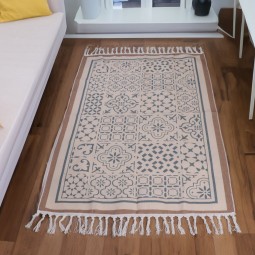 سجاد بوهيمي على نمط زخرفة إسلامية-80*180 سم