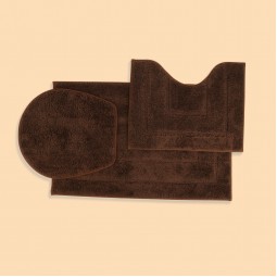 Bathroom mat set - 3 pieces - 50x80+50x40+45x40cm