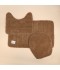 Bathroom mat set - 3 pieces - 50x80+50x40+45x40cm