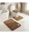 Bathroom mat set - 3 pieces - 50x80+50x40+45x40cm