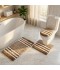 Bathroom mat set - 3 pieces - 50x80+50x40+45x40cm Bathroom mat set - 3 pieces - 50x80+50x40+45x40cm