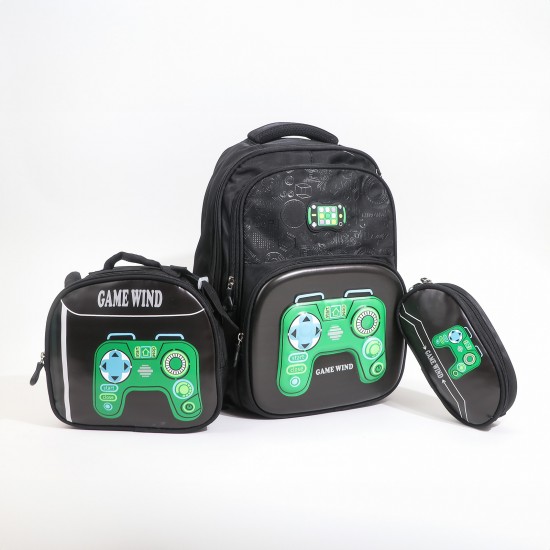 School Bag Set - 3 Pieces - 16-inch - 2A19AA200403 School Bag Set - 3 Pieces - 16-inch - 2A19AA200403