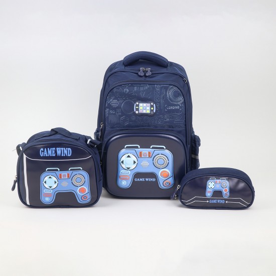 School Bag Set - 3 Pieces - 16-inch - 2A19AA200404 School Bag Set - 3 Pieces - 16-inch - 2A19AA200404