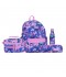 4-Piece School Backpack Set with Unique Design - 16 Inch
