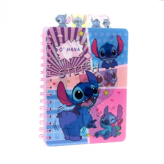 دفتر ملاحظات مسطر A5 بتصميم Stitch - 2S18A200113