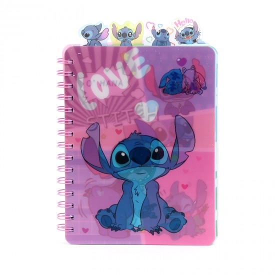 دفتر ملاحظات مسطر A5 بتصميم Stitch - 2S18A200113