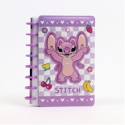 دفتر ملاحظات سلك A5 بتصاميم Stitch – أوراق مسطرة - 2S18A200128