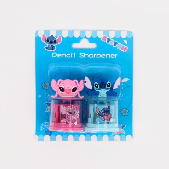 براية أقلام بتصميم Stitch – طقم قطعتين - 2S18G700024