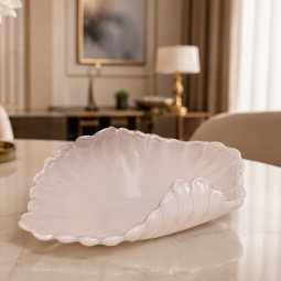 صحن ديكور بلمسة عصرية -42×23×12سم-2M1M200723 صحن ديكور بلمسة عصرية -42×23×12سم-2M1M200723