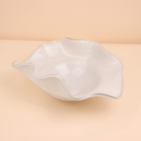 صحن ديكور بتصميم انيق -43×33×18سم-2M1M200725 صحن ديكور بتصميم انيق -43×33×18سم-2M1M200725