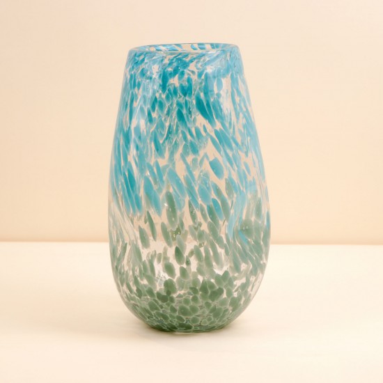 Decorative vase with a unique design - 19×19×33 cm - 2M3A200153