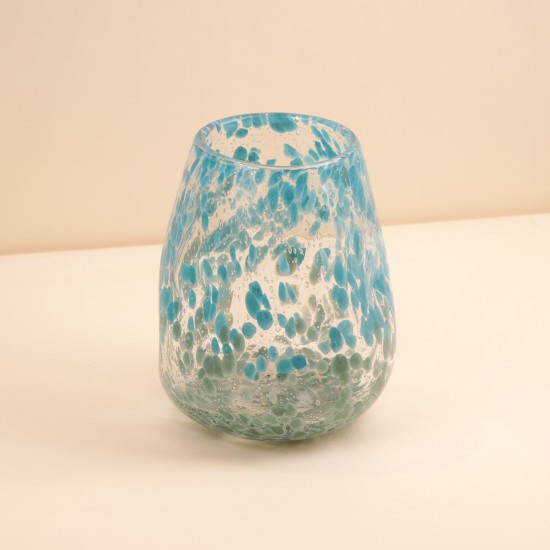 Decorative vase with a unique design - 21 x 25 cm - 2M3A200154
