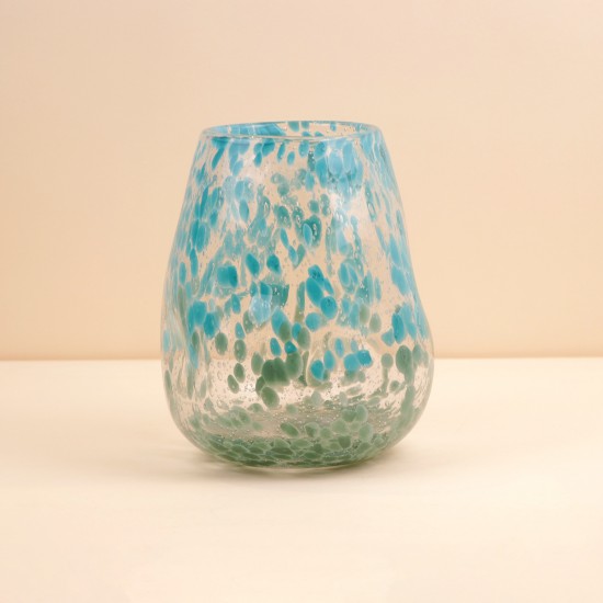 Decorative vase with a unique design - 21 x 25 cm - 2M3A200154