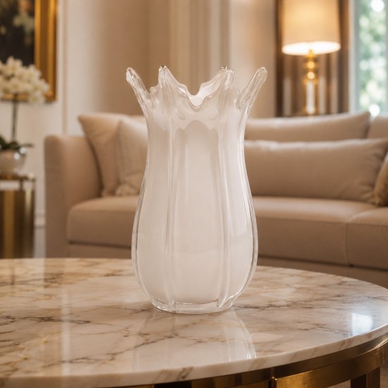Royal Pearl Flow Vase - 27×18cm - 2M3A200419