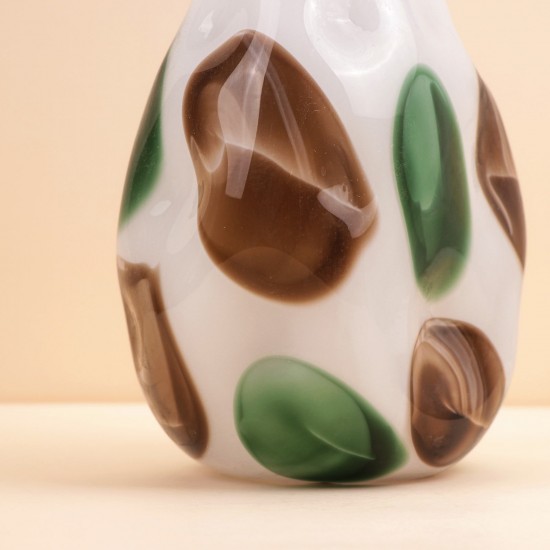 فازة ديكور  زجاجية - 21× 15×25 سم  - 2M3A200425