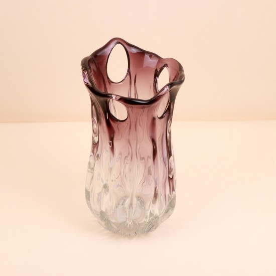 Glass vase with a luxurious touch - 20 x 34 cm - 2M3A200437 Glass vase with a luxurious touch - 20 x 34 cm - 2M3A200437