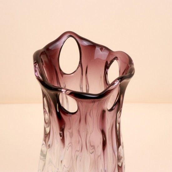 Glass vase with a luxurious touch - 20 x 34 cm - 2M3A200437 Glass vase with a luxurious touch - 20 x 34 cm - 2M3A200437