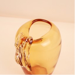 فازة زجاجية فاخرة -14×13×19سم-2M3A200442 فازة زجاجية فاخرة -14×13×19سم-2M3A200442