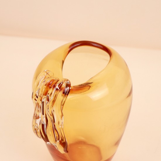 فازة زجاجية فاخرة -14×13×19سم-2M3A200442 فازة زجاجية فاخرة -14×13×19سم-2M3A200442