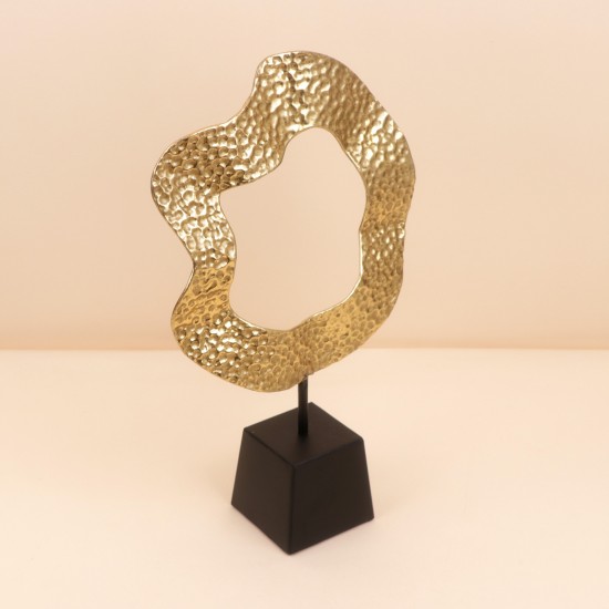 تحفة ديكور ذهبية بتصميم انيق-23.5×8.5×40سم-2M3D1900249