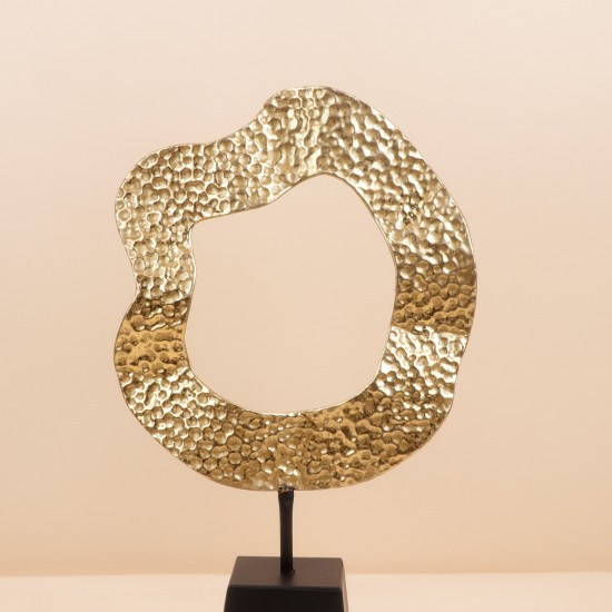 تحفة ديكور ذهبية بتصميم انيق-23.5×8.5×40سم-2M3D1900249