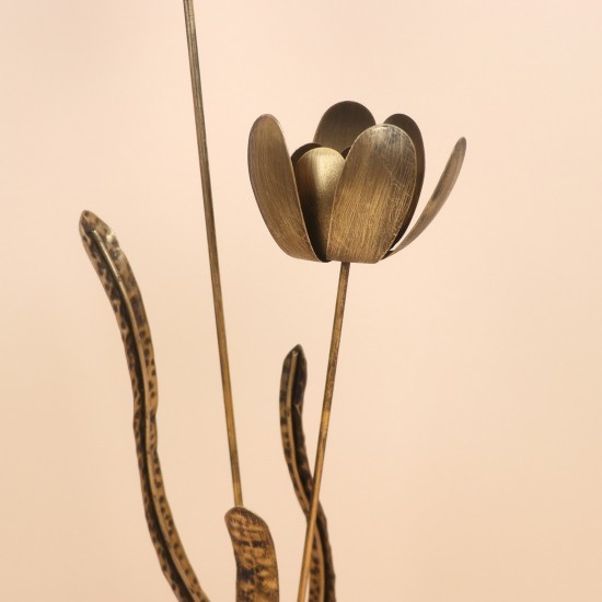 A luxurious metal decorative masterpiece - 14*14*63cm - 2M3D1900266