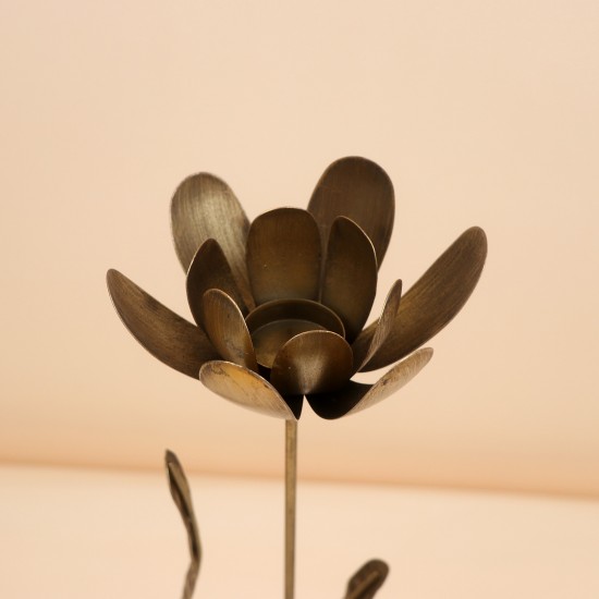 A luxurious metal decorative masterpiece - 14*14*43cm - 2M3D1900267A