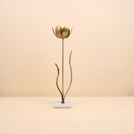 A luxurious metal decorative masterpiece - 14*14*43cm - 2M3D1900267A