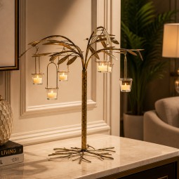 قطعة ديكور معدنية بلمسة عصرية-57*49*63سم-2M3D1900269A