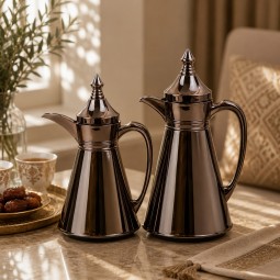 Coffee and tea thermos set - 1 liter + 0.7 liter - 2G1BB200272