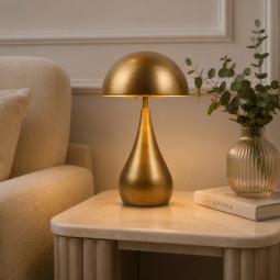 أبجورة باللون الذهبي بتصميم مميز - 2M3B200119 أبجورة باللون الذهبي بتصميم مميز - 2M3B200119