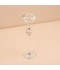 Crystal Candlestick - 7.5 x 28 cm - 2M3C300060