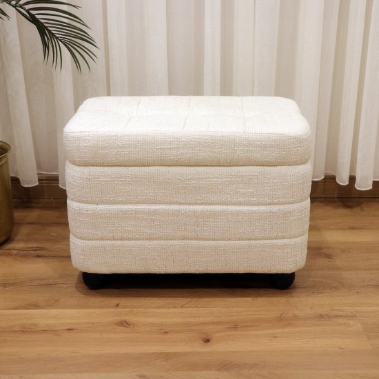 Storage box with modern details - 44*42*62cm - 2M2G400021-A