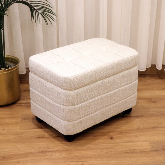 Storage box with modern details - 44*42*62cm - 2M2G400021-A