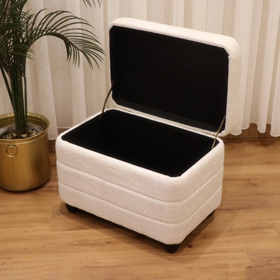 Storage box with modern details - 44*42*62cm - 2M2G400021-A