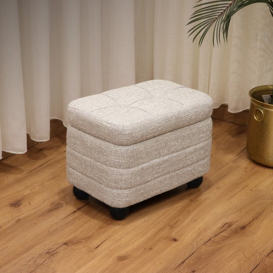 Storage box with elegant details - 38*33*51 cm - 2M2G400022-B Storage box with elegant details - 38*33*51 cm - 2M2G400022-B